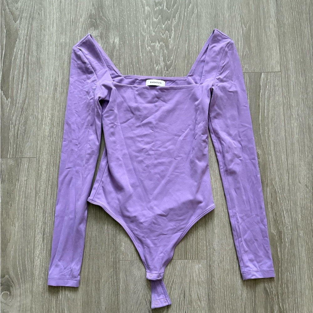 Babaton contour square neck bodysuit